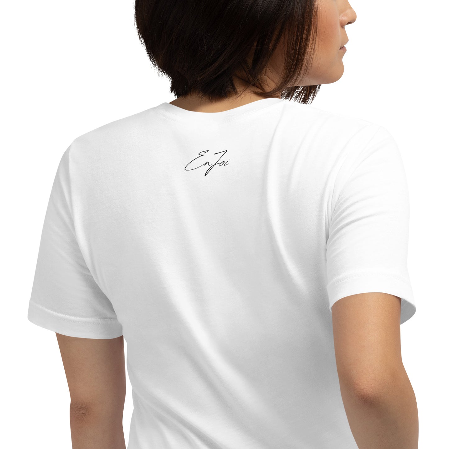 'abstract flower' t-shirt