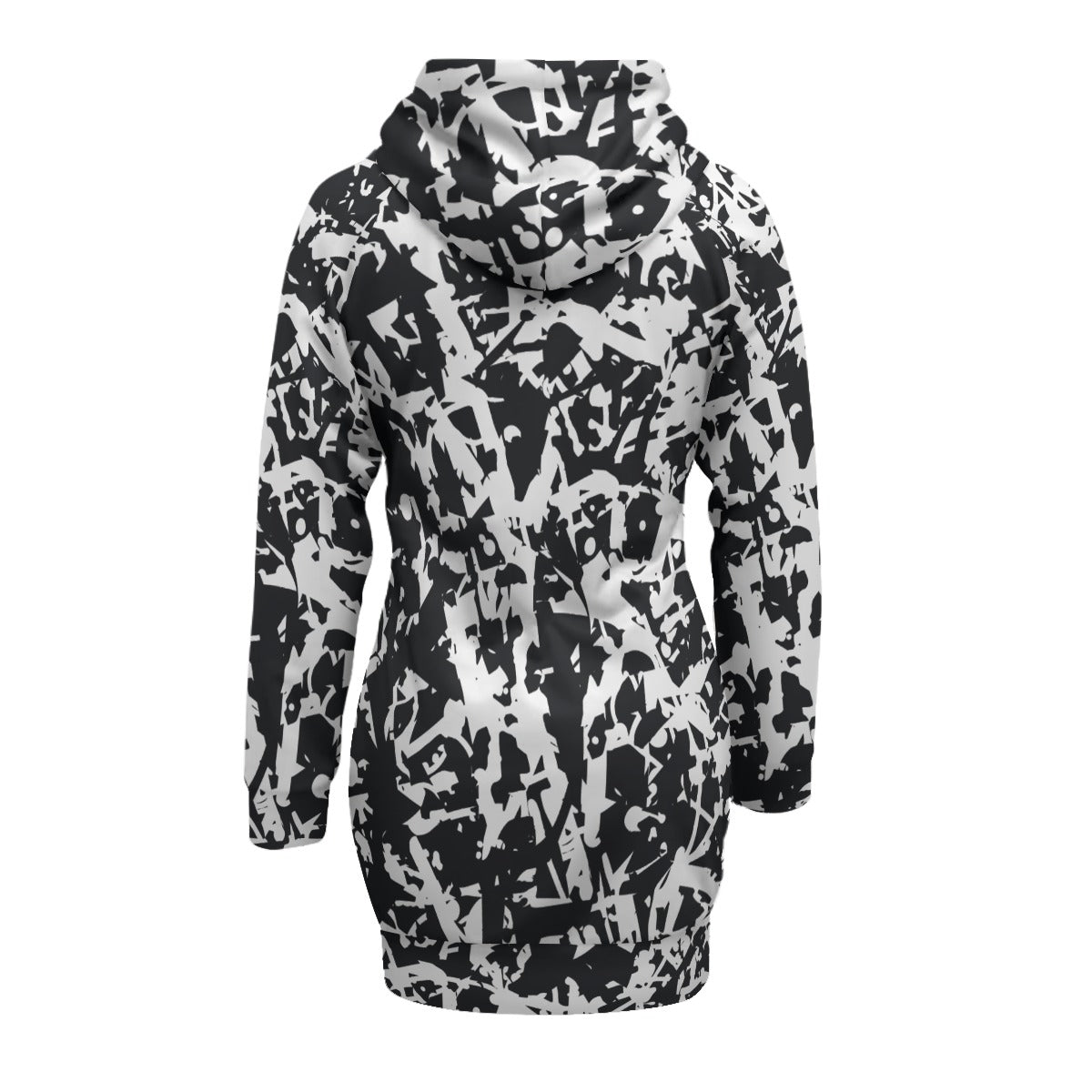 pullover hoodie w/ raglan sleeve