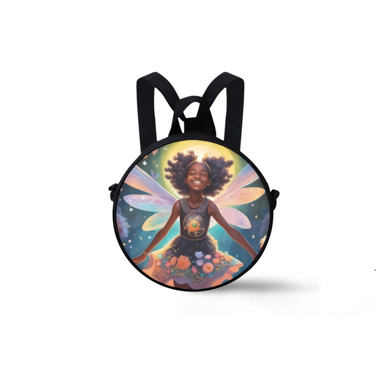 'sweet girl' round backpack