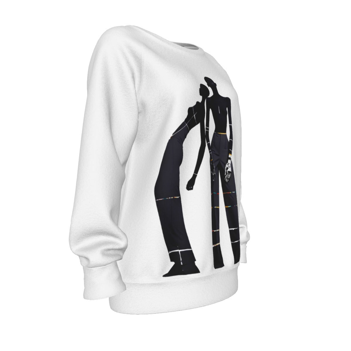 raglan sleeve sweatshirt