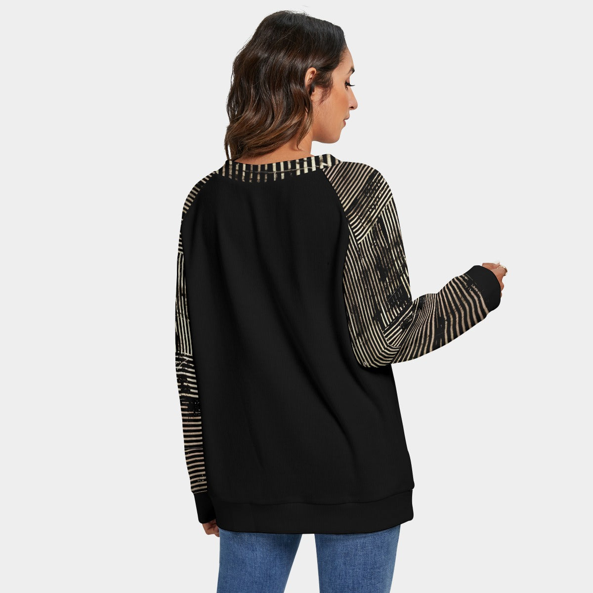 'sketchy lady' sweater