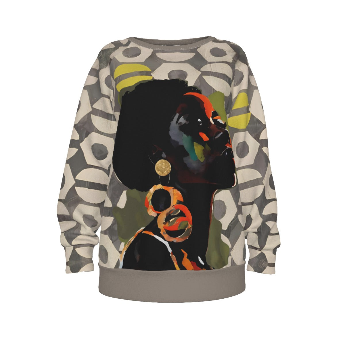 'dangle2' raglan sleeve sweatshirt