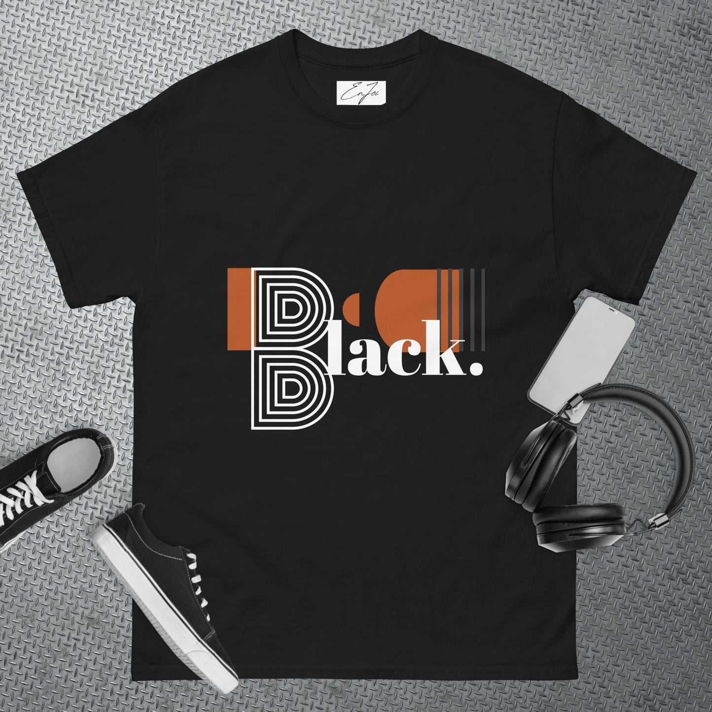 'black.' classic tee