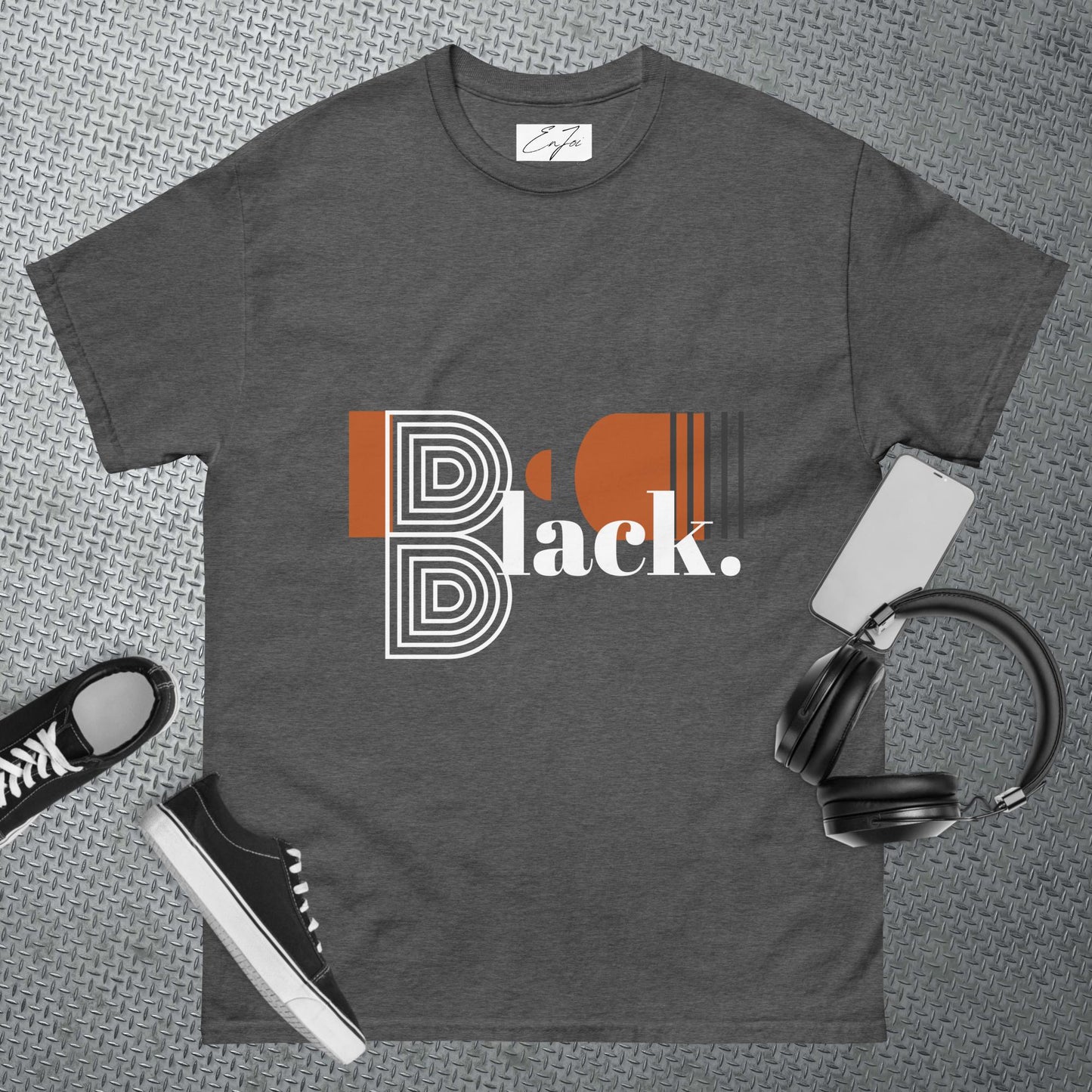 'black.' classic tee