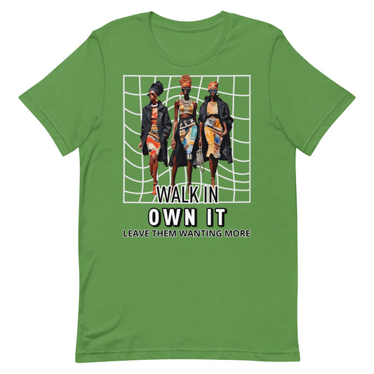 'own it' t-shirt