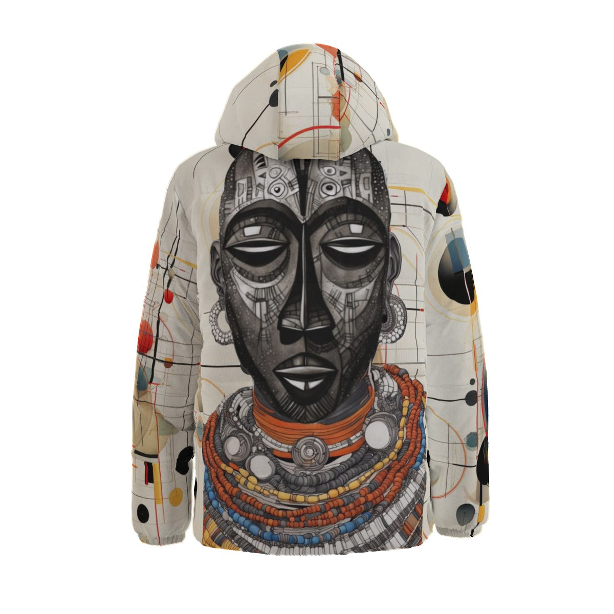 'afrofuturism' down jacket